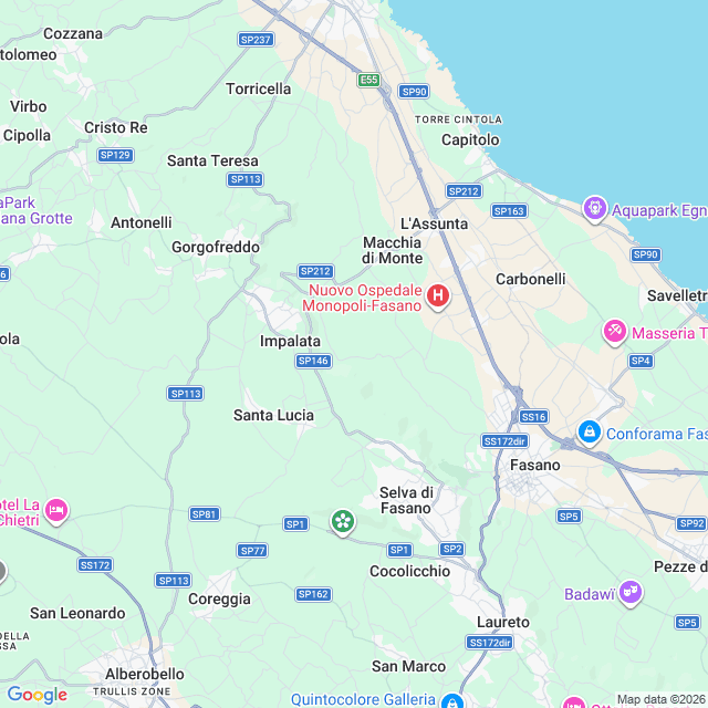 Approximate location