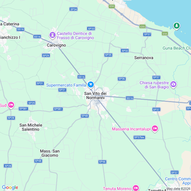 Approximate location