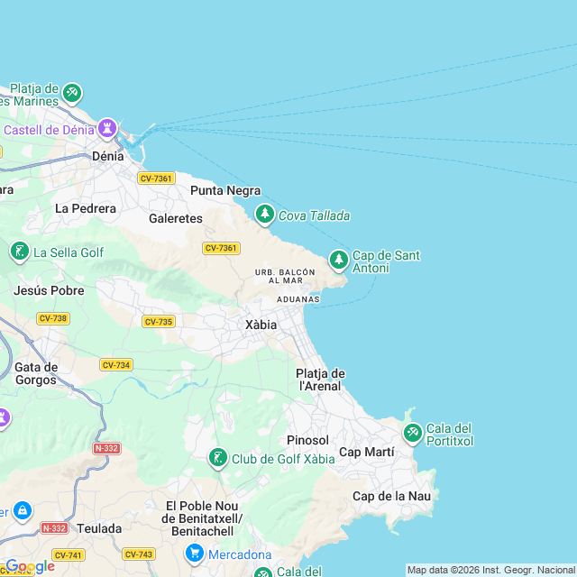 Approximate location