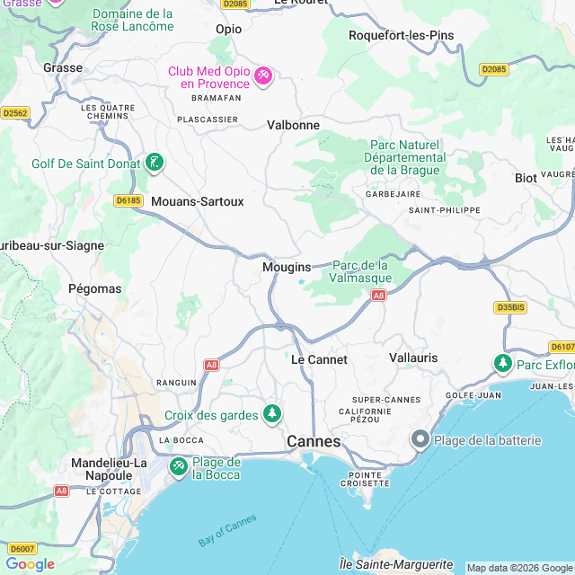 Approximate location