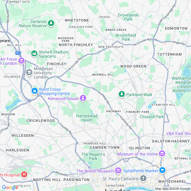 Approximate location