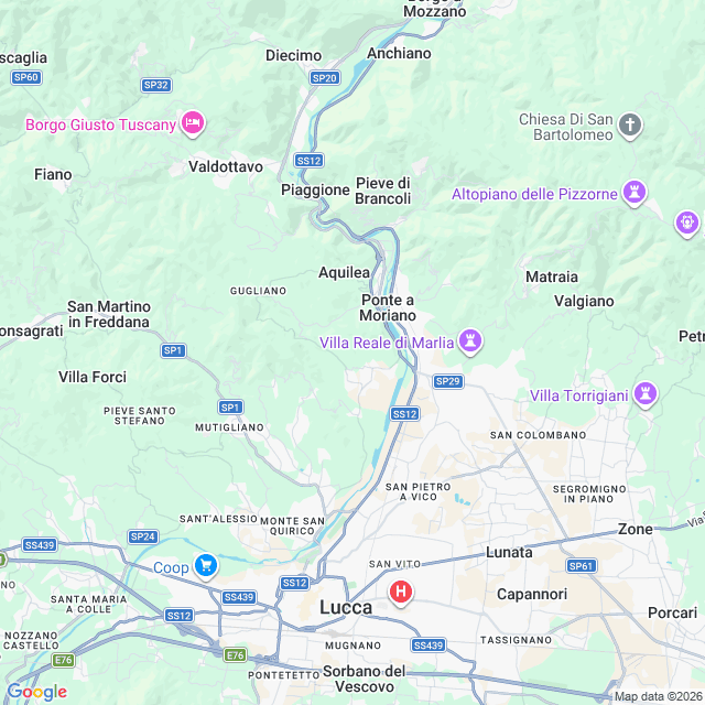 Approximate location