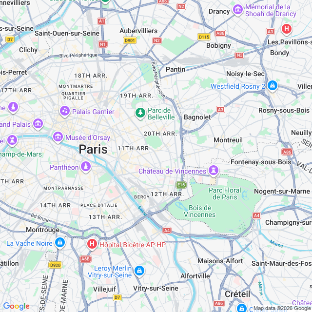 Approximate location