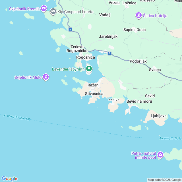 Approximate location