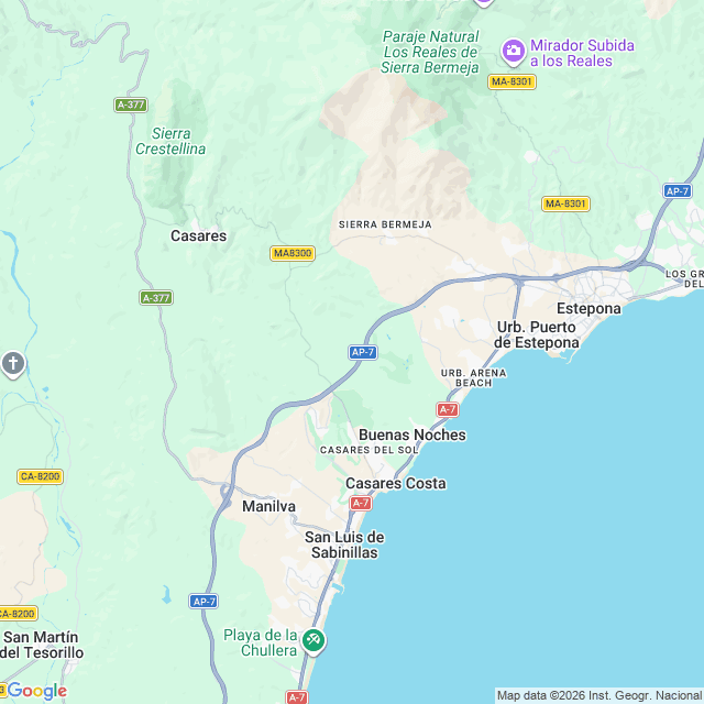Approximate location