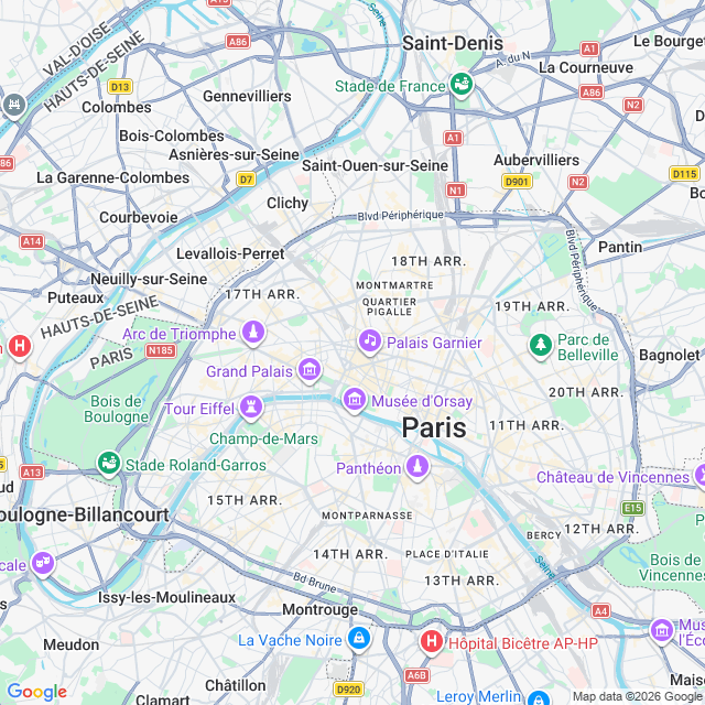 Approximate location