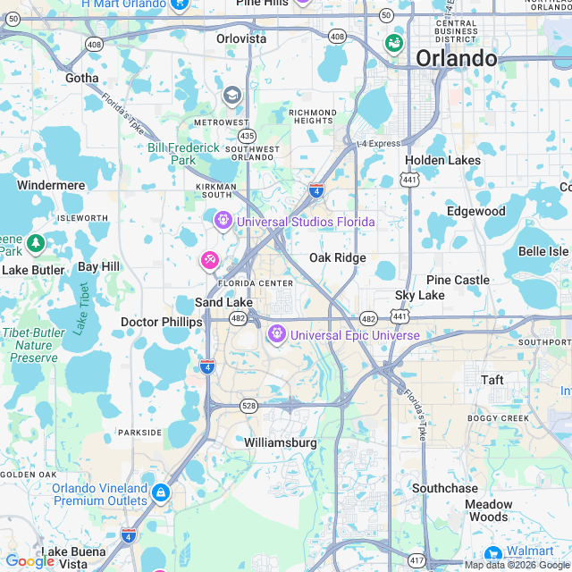 Approximate location