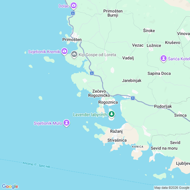 Approximate location