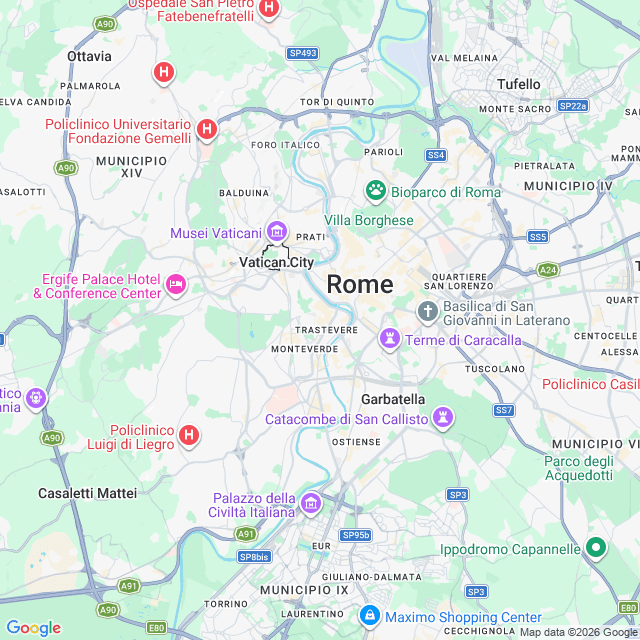 Approximate location