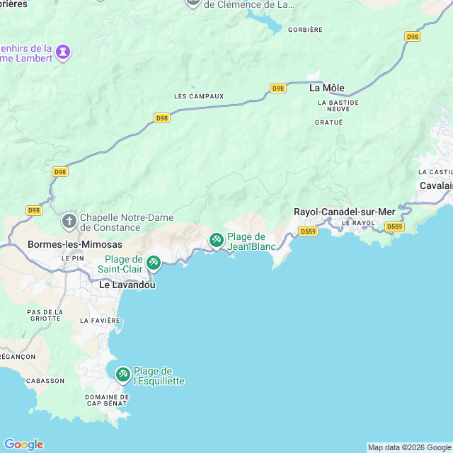 Approximate location