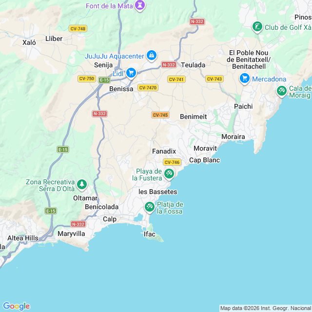 Approximate location