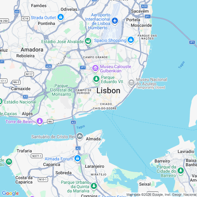 Approximate location