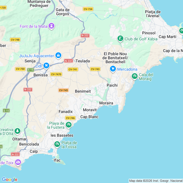 Approximate location