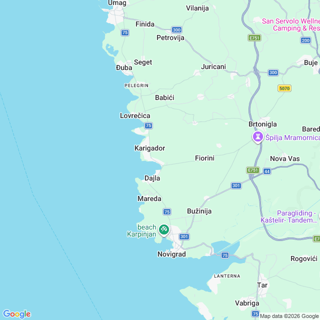 Approximate location