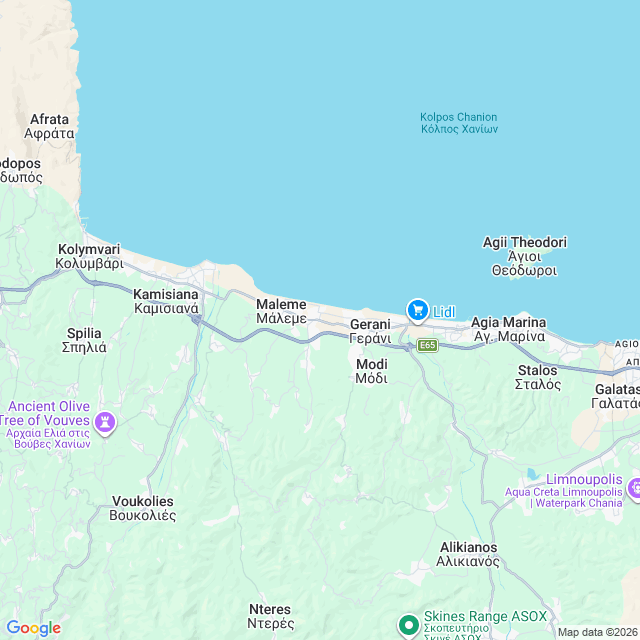 Approximate location