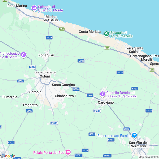 Approximate location