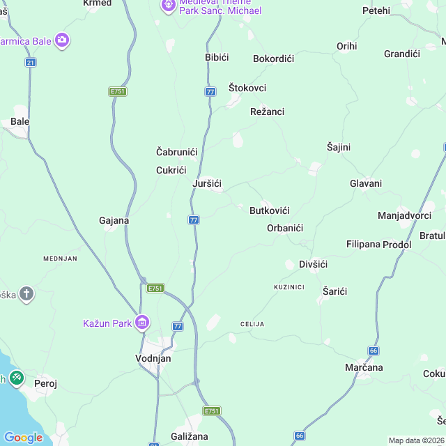 Approximate location