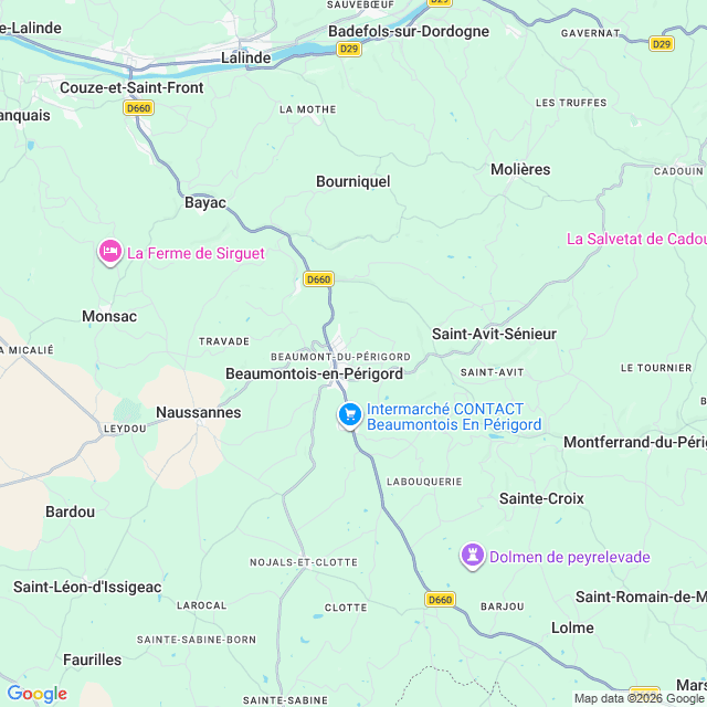Approximate location