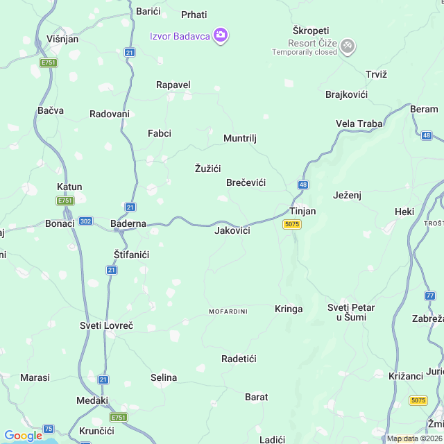 Approximate location