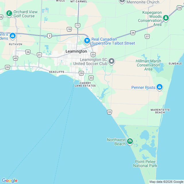 Approximate location