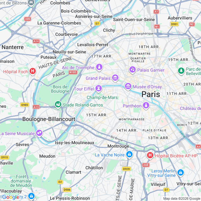 Approximate location