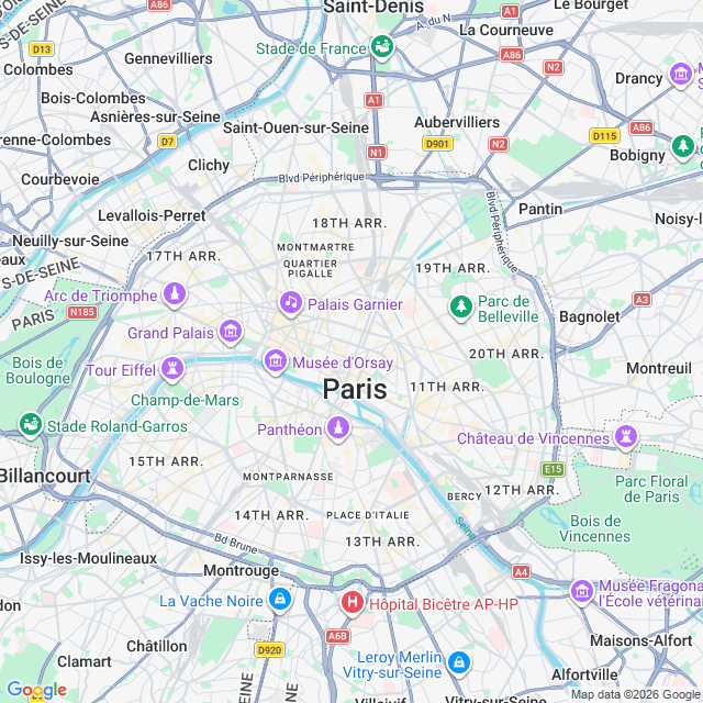 Approximate location