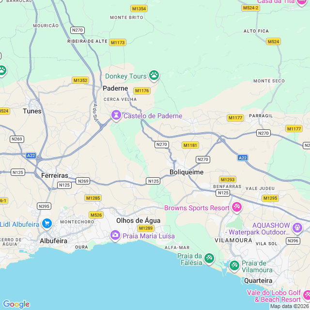 Approximate location