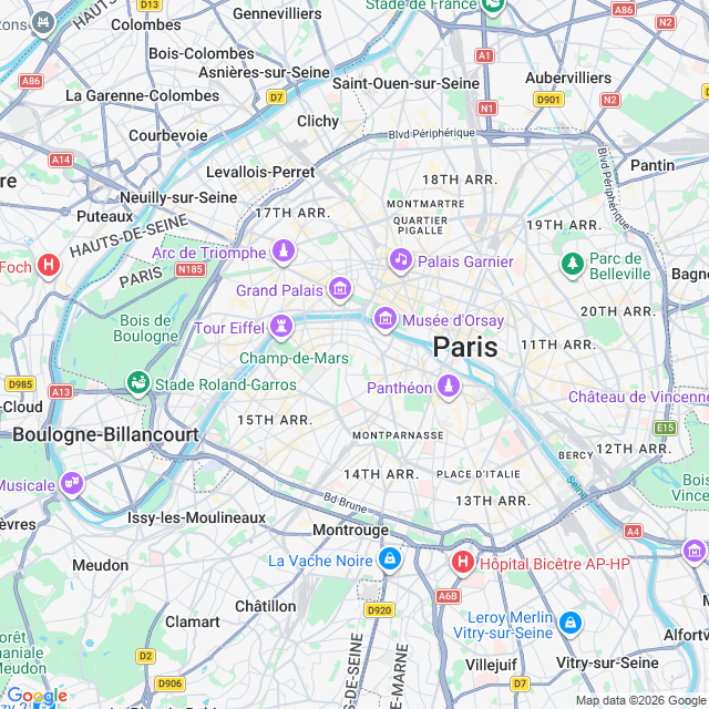 Approximate location