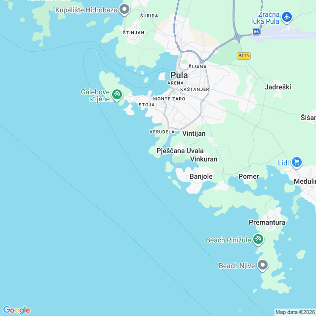 Approximate location