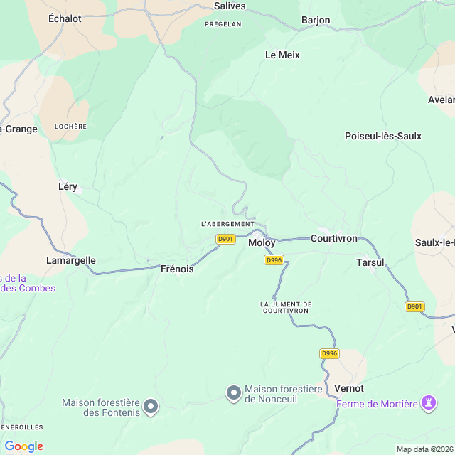 Approximate location