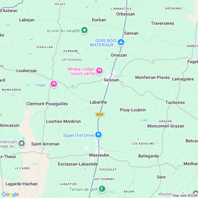 Approximate location