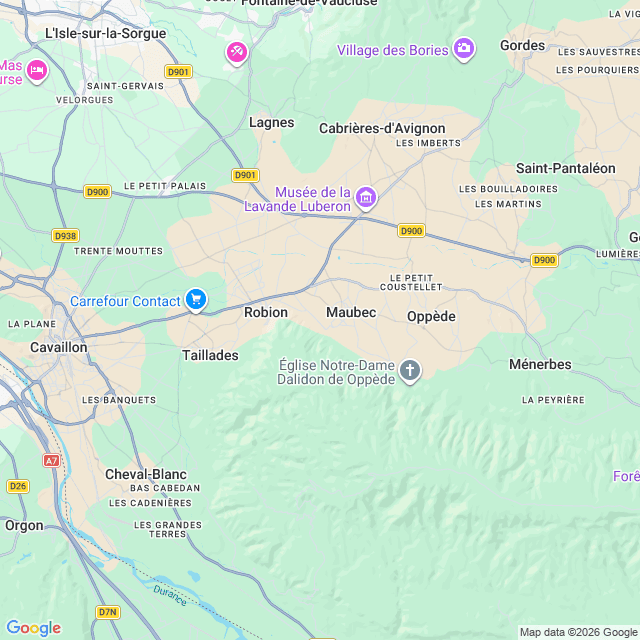Approximate location