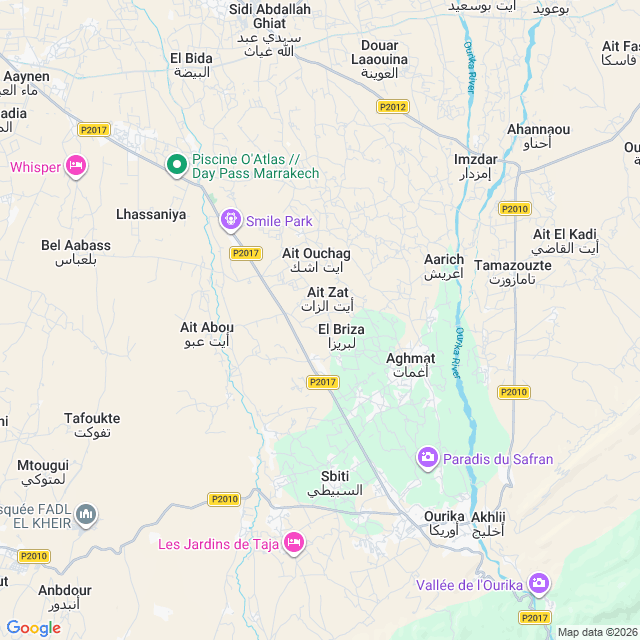 Approximate location