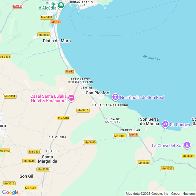 Approximate location