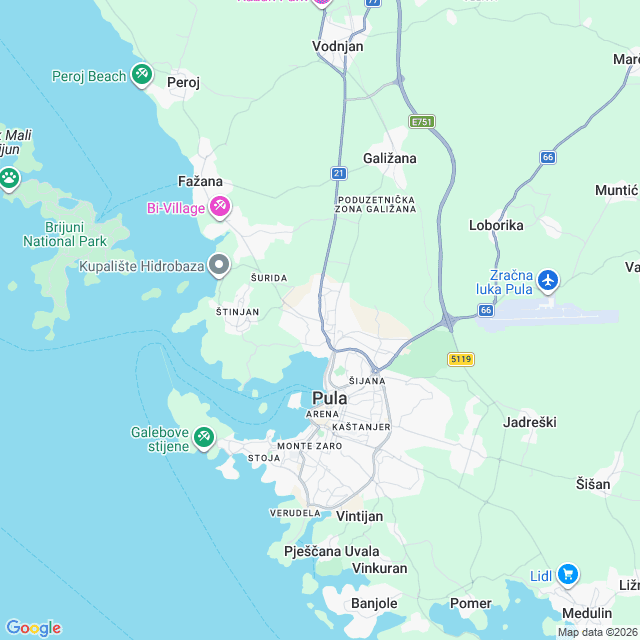Approximate location