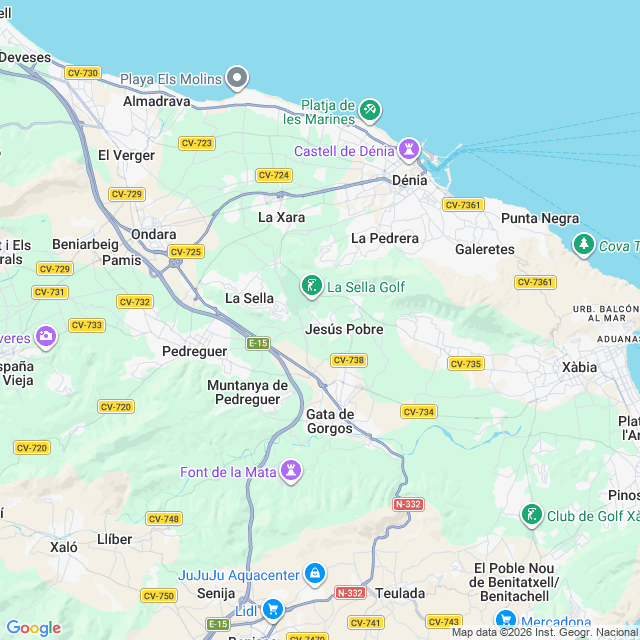 Approximate location
