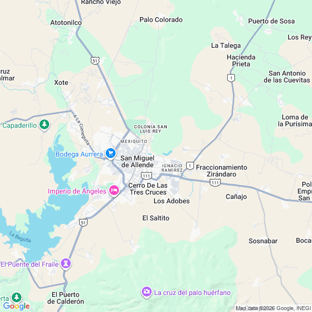 Approximate location