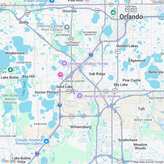 Approximate location