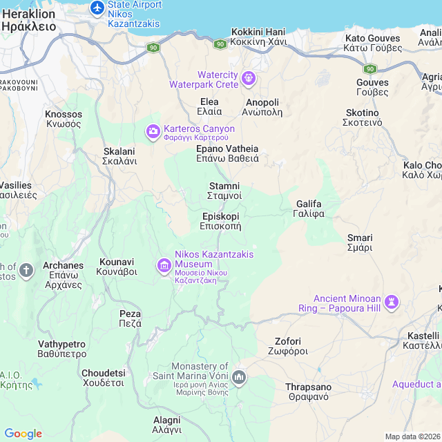 Approximate location