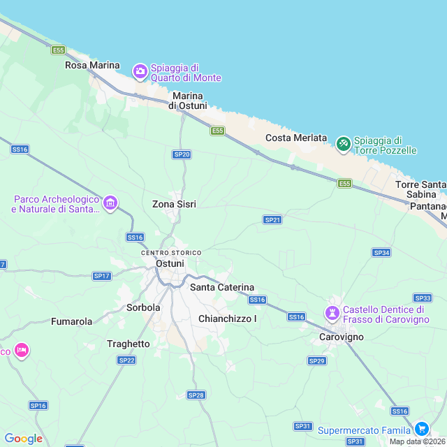 Approximate location