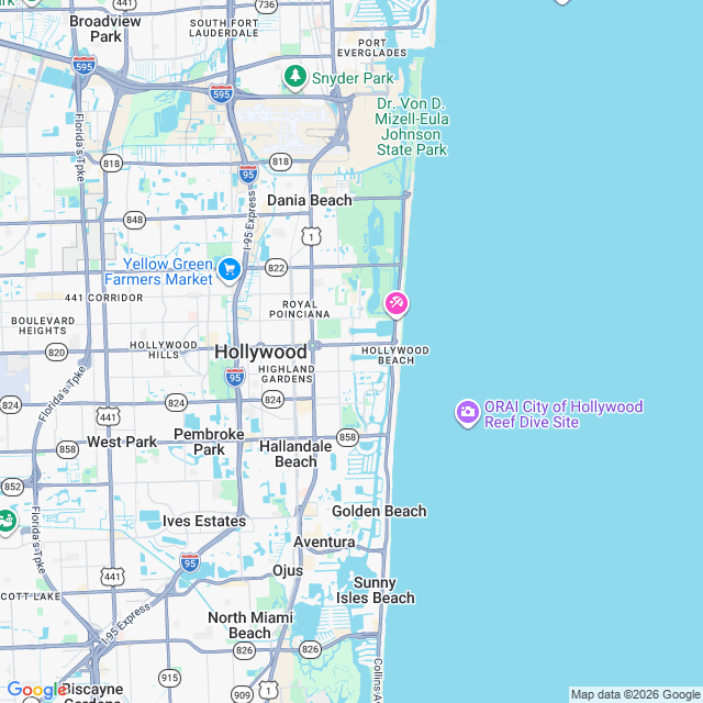 Approximate location