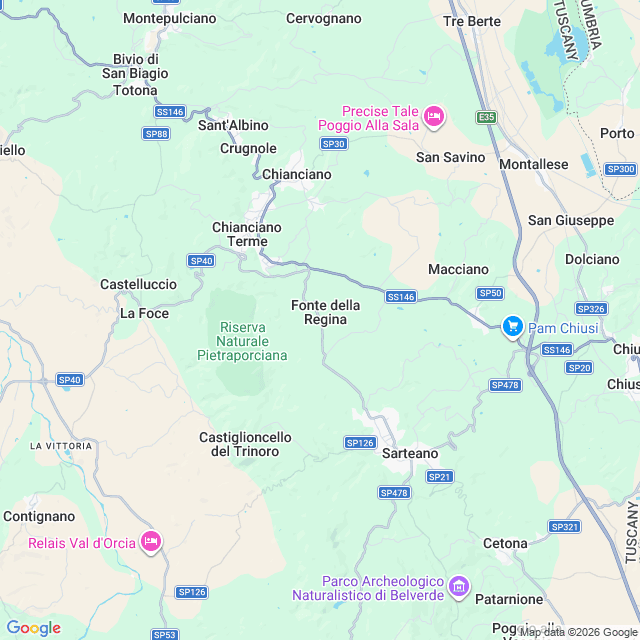 Approximate location