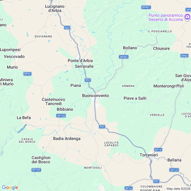 Approximate location