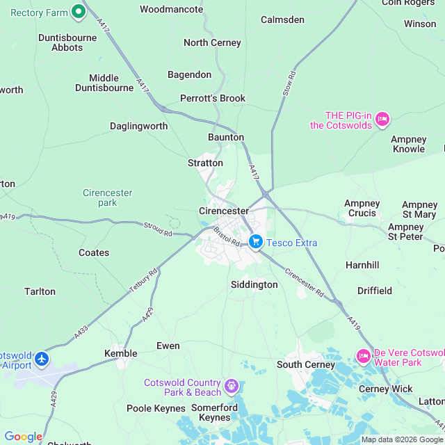 Approximate location