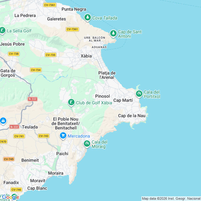 Approximate location