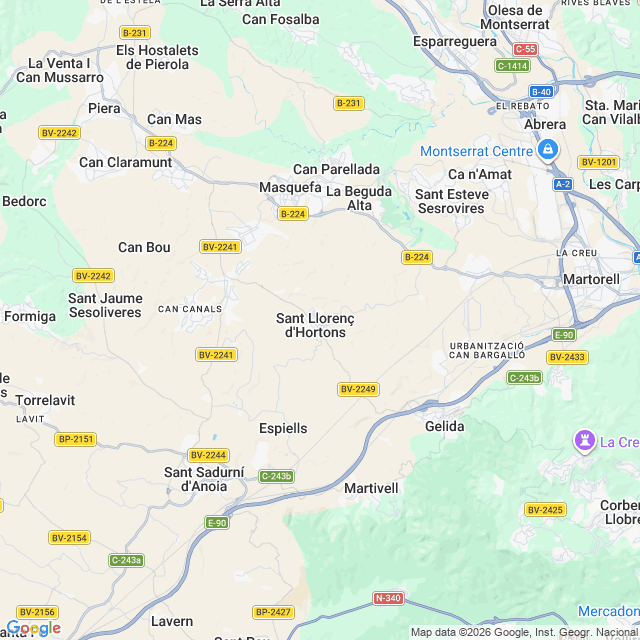 Approximate location