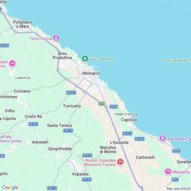 Approximate location