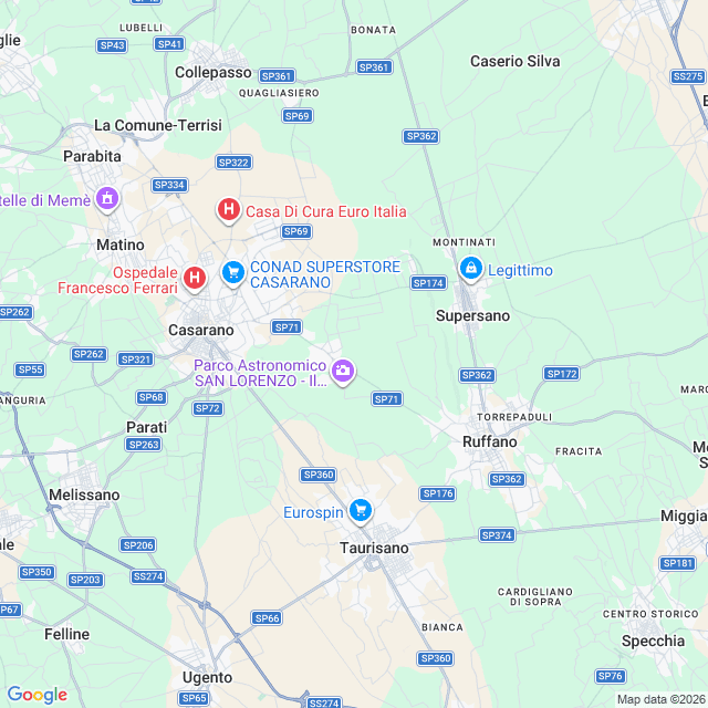 Approximate location