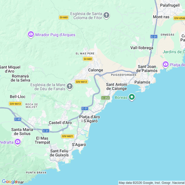 Approximate location