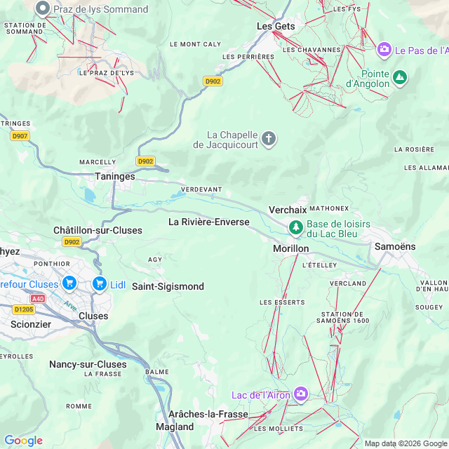 Approximate location